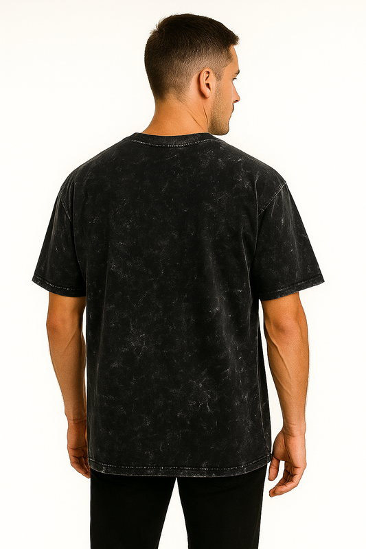 Unisex Acid Washed Oversized Tee