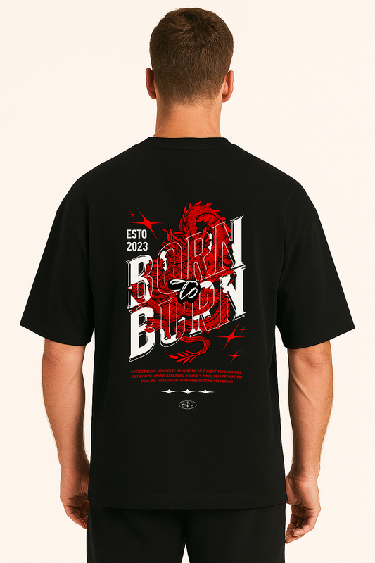 Born To Burn Oversized T-shirt