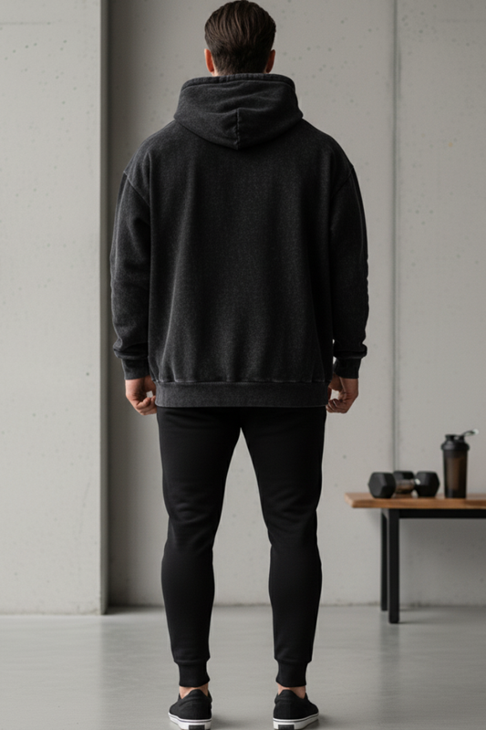 Unisex Acid Washed Hoodie